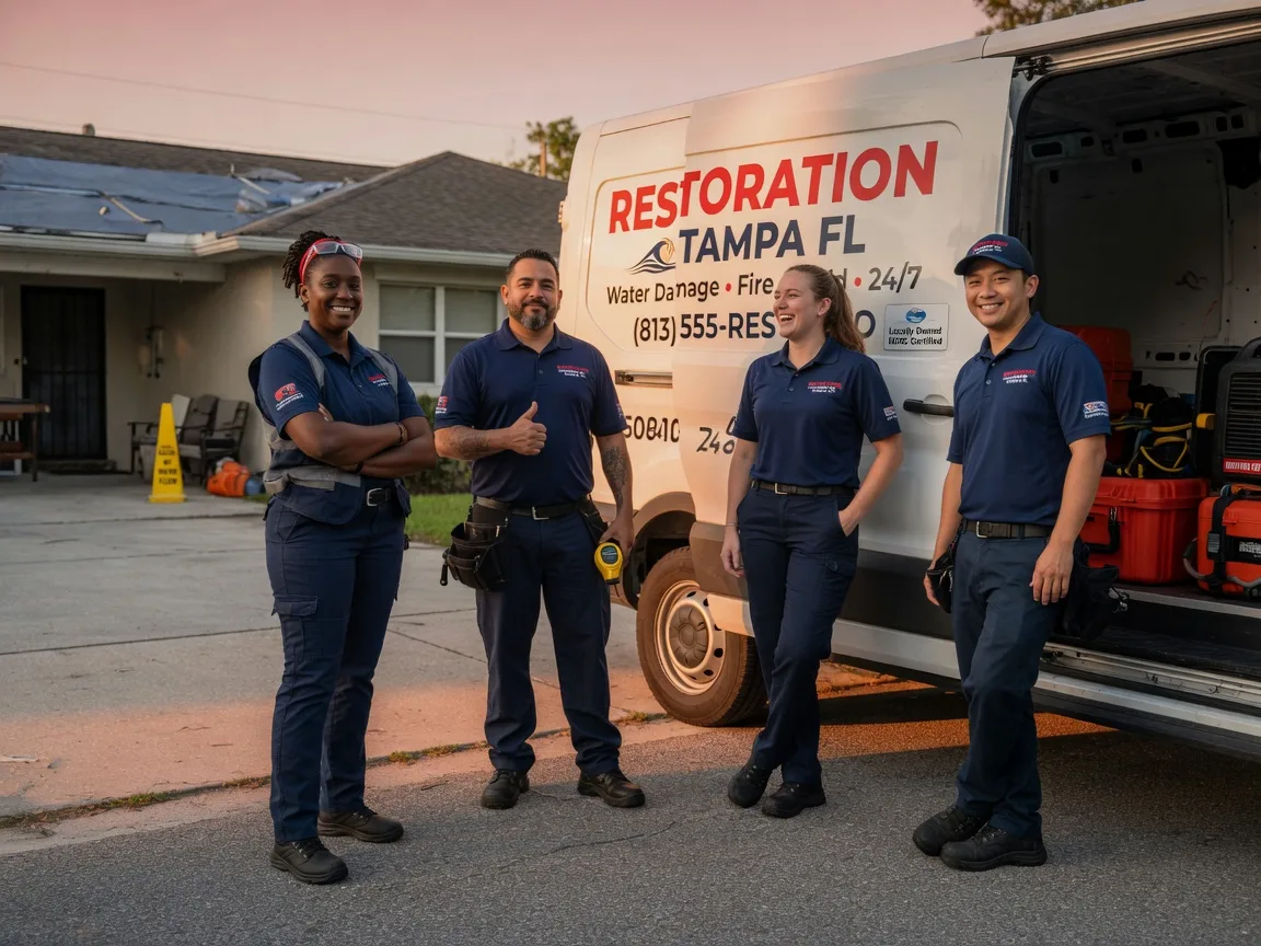 Water Damage Restoration company in Carrizo Springs, TX
